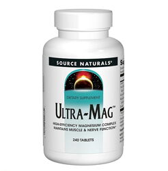 Source Naturals Ultra-Mag 240 таблеток ультра маг вітаміни для мязів і нер