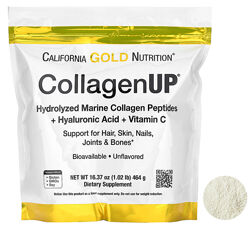 464 г California Gold Nutrition CollagenUP пептиди гідролізованого колагену