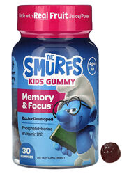 The Smurfs жувальні мармеладки для памяті та концентрації дітей смурфики