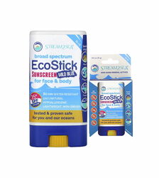 Stream2Sea ecostick сонцезахисний крем дикий блакитний SPF 35 14 г 0,5 унц