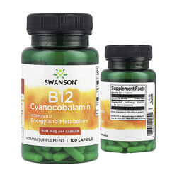 #4: Swanson вітамін B12 