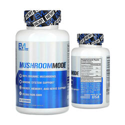 EVLution Nutrition MushroomMode 90 рослинних капсул органічні гриби імуніте
