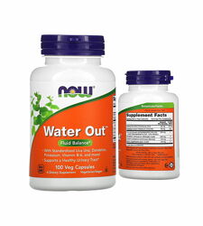 NOW Foods Water Out водний баланс 100 рослиних капсул Urinary здоровя сечо