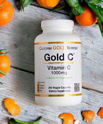 California Gold Nutrition Gold C вітамін C класу USP 1000 мг 240 вегетаріан