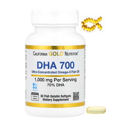 California Gold Nutrition Дгк 700 риб ячий жир концентрована 1000 мг 30 кап