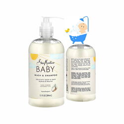 SheaMoisture дитячий гель для душу та шампунь 100  кокосова олія запашний 