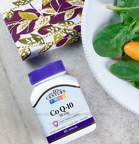 21st Century Co Q-10 30 мг 45 капсул. Коензим антиоксидант Coenzyme Co Q10 