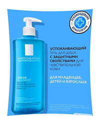 La Roche-Posay заспокійливий захисний гель шампунь Lipikar 750 мл Gel Lavan