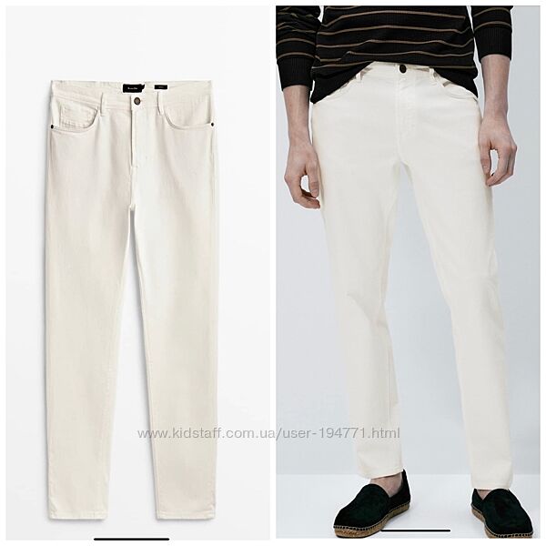Massimo Dutti, білі джинси