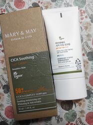 Солнцезащитный крем Mary & May CICA Soothing Sun Cream SPF50 