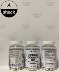 Lions Nutrition Glucosamin Chondroitine MSM with Boswellia 80 капсул.