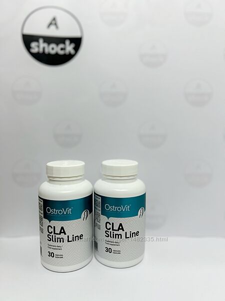 Жироспалювач КЛА OstroVit CLA Slim Line 30 капсул.
