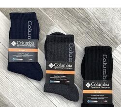 Набір 3 пари Теплі з шерстю термо шкарпетки columbia travel, р. 42/45