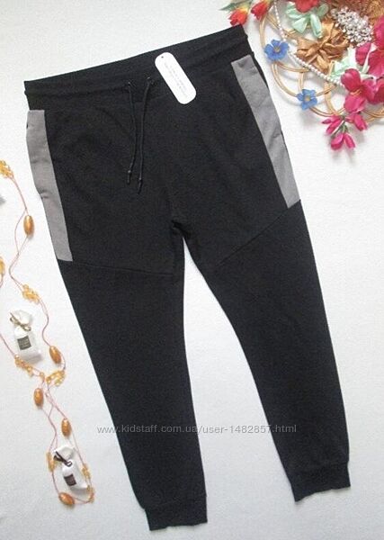 Суперові трикотажні фірмові спортивні штани primark р. xl