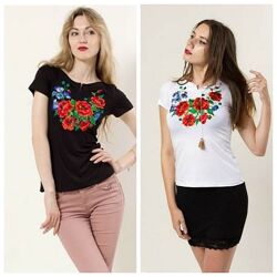 Вишиванка, вишиті футболки від С до 4ХЛ