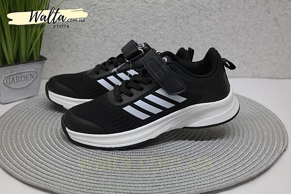 32-37р Сlibee клиби текстильні кросівки кроссовки чорні репліка Adidas