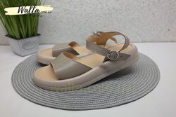37-40р Ailinda аілінда босоніжки шкіряні жіночі босоножки кожаные беж мокко