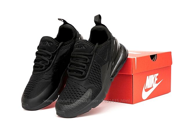 Мужские кроссовки Найк Nike Air Max 270. Black