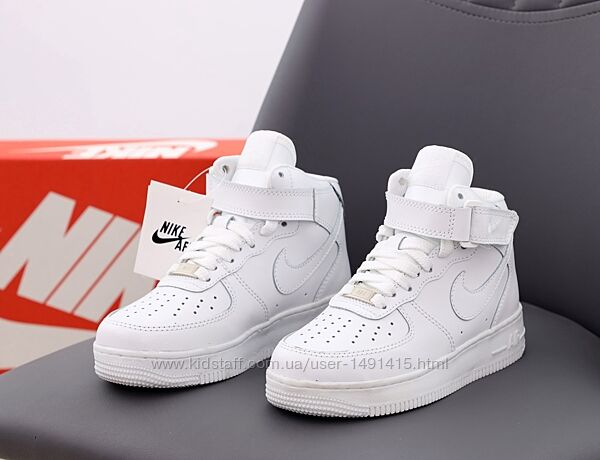 Мужские кроссовки Nike Air Force 1 High. White