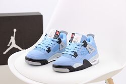 Женские кроссовки Nike Air Jordan 4 Retro. Blue. УНИСЕКС. Найк Джордан