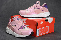 Женские кроссовки Nike Air Huarache Aloha. Pink Floral 
