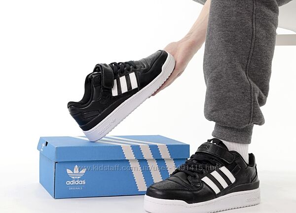 Мужские кроссовки Adidas Forum. Black