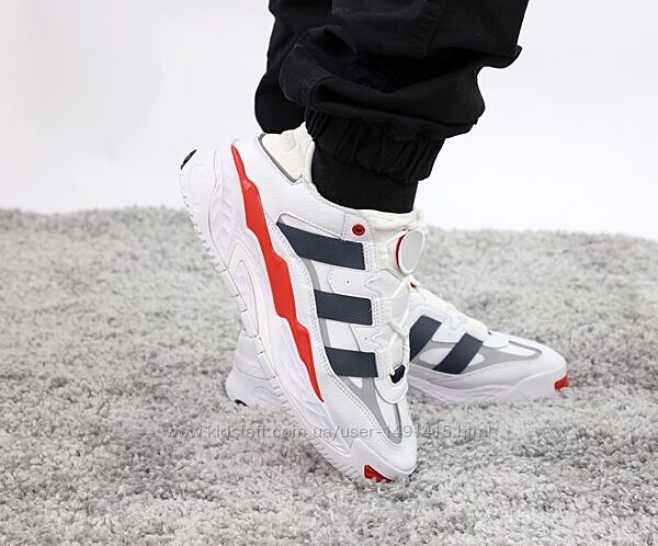 Мужские кроссовки Adidas Niteball. White