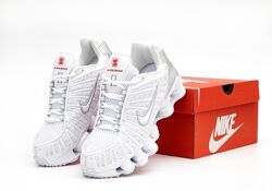 Кроссовки Nike Shox TL. White. Унисекс р.36-45.