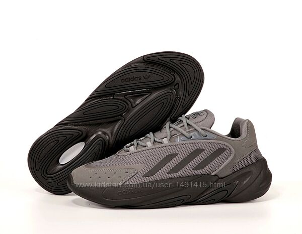Мужские кроссовки Adidas Ozelia. Grey Black