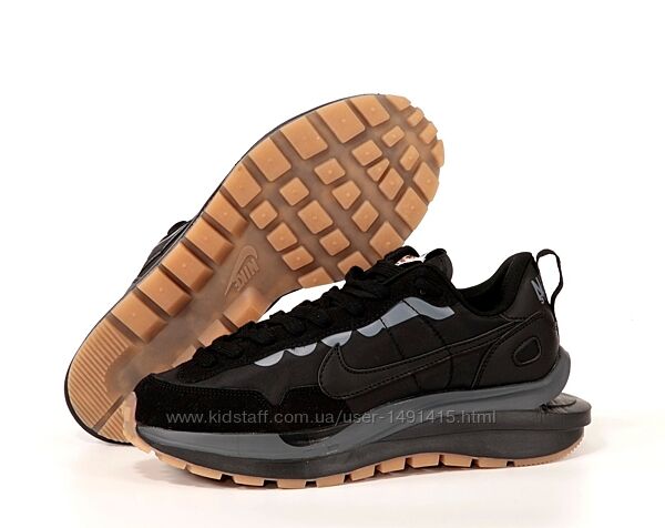 Мужские кроссовки Nike x Sacai Vapor Waffle. Black