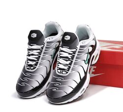 Мужские кроссовки Nike Air Max TN Plus. Black White. Унисекс