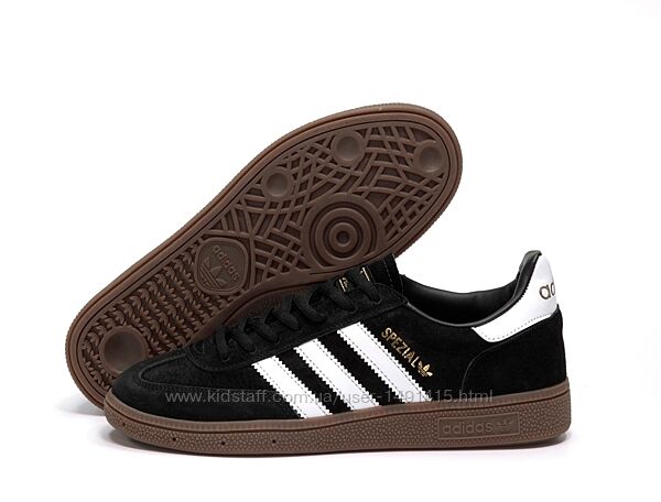 Мужские кроссовки Adidas Spezial. Black