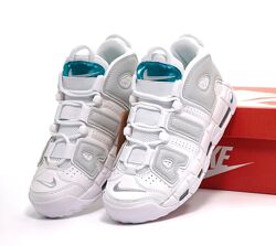 Мужские кроссовки Nike Air More Uptempo. White. Унисекс.