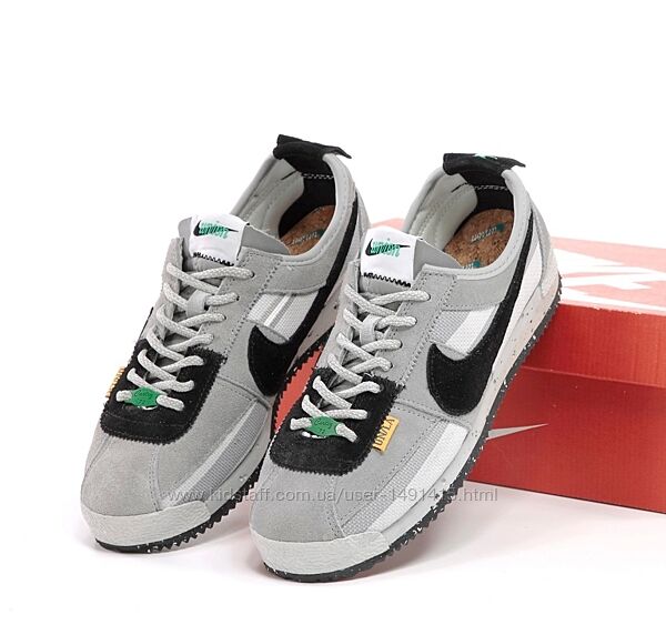 Мужские кроссовки Nike Cortez x Union. Grey