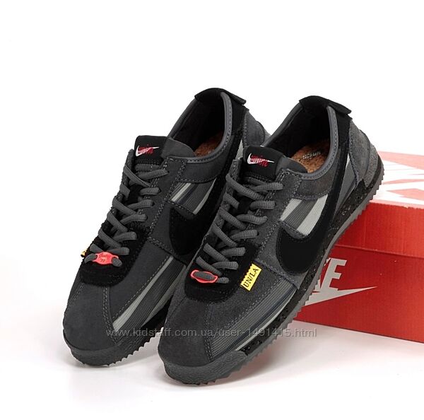 Мужские кроссовки Nike Cortez x Union. Black