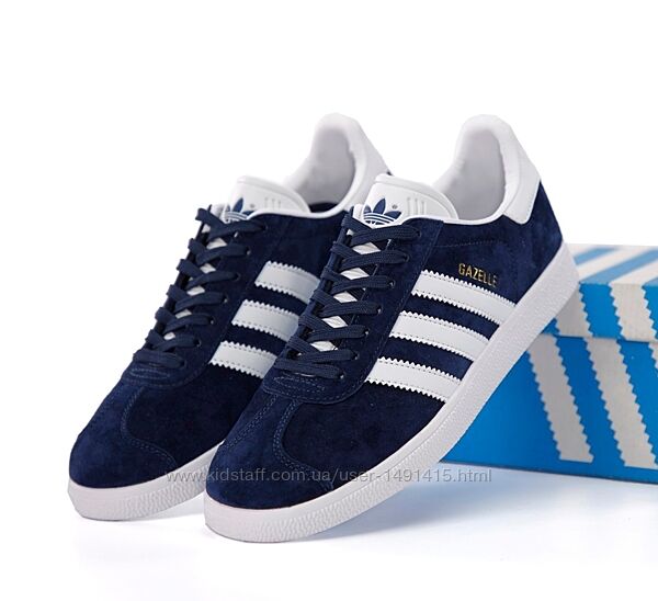 Мужские кроссовки Adidas Gazelle. Navy