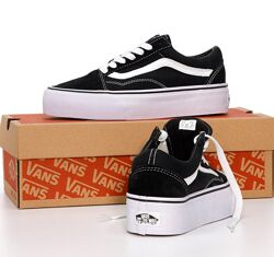 Vans Old Skool Platform. Кеды, венсы, вансы.