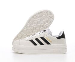 Женские кроссовки Adidas Gazelle Bold. White