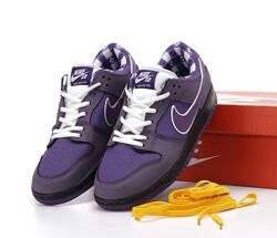 Мужские кроссовки Nike SB Dunk Low x Concepts Purple Lobster. Унисекс