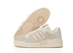 Женские кроссовки Adidas Forum 84. Beige Grey