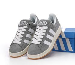 Женские кроссовки Adidas Campus. Grey. Унисекс