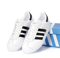 Женские кроссовки Adidas Gazelle. White