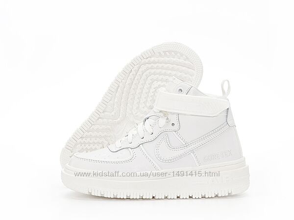 Зимние женские кроссовки ботинки Nike Air Force 1 GORE-TEX Winter. С мехом.