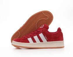 Женские кроссовки Adidas Campus. Red