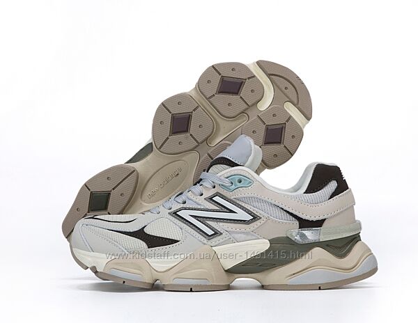 Женские кроссовки New Balance 9060. Grey. Нью Беленс.