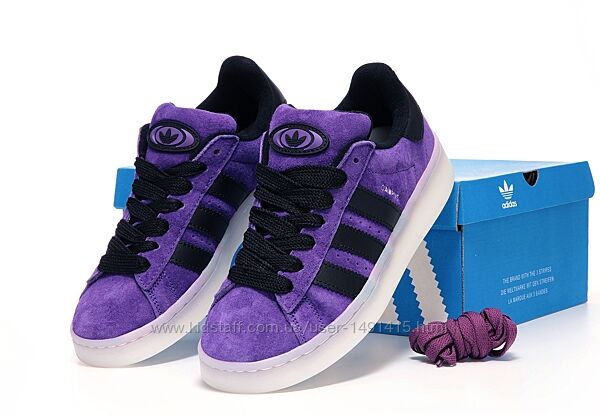 Женские кроссовки Adidas Campus. Violet