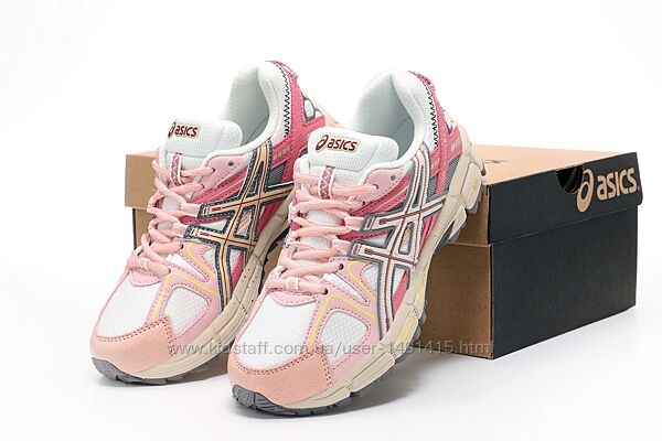 Женские кроссовки Asics Gel-Kahana 8. White Pink