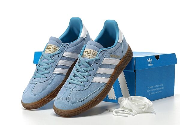 Женские кроссовки Adidas Spezial. Blue