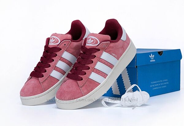Женские кроссовки Adidas Campus. Pink