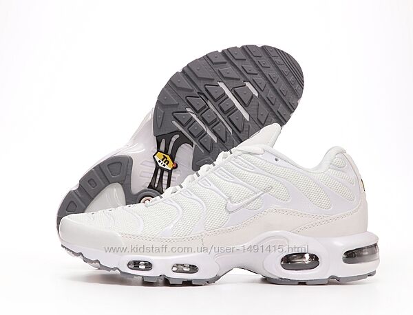 Женские кроссовки Nike Air Max TN Plus. White. Унисекс